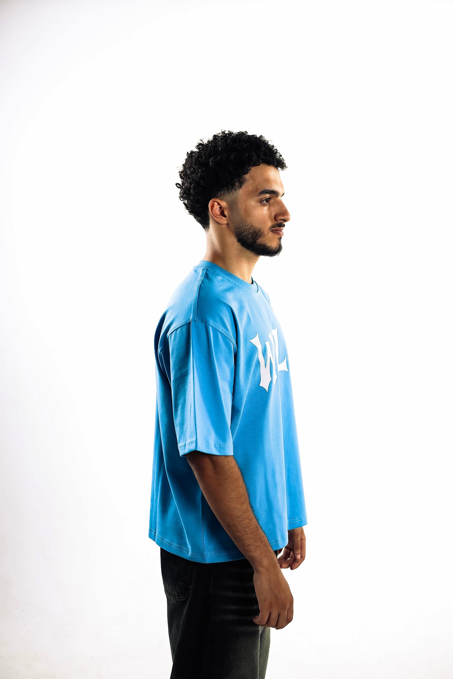 WILZ Electric Blue Box-Fit Tee