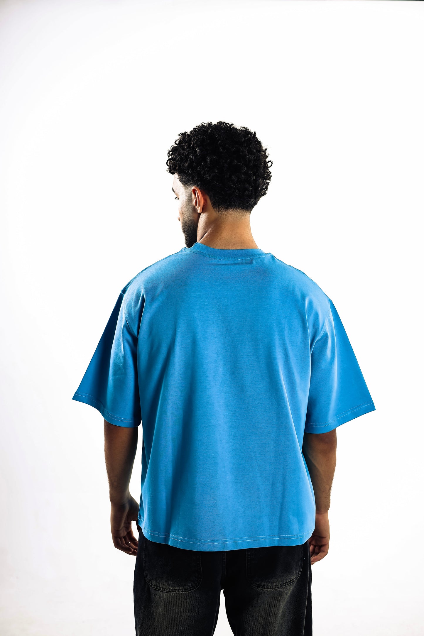WILZ Electric Blue Box-Fit Tee