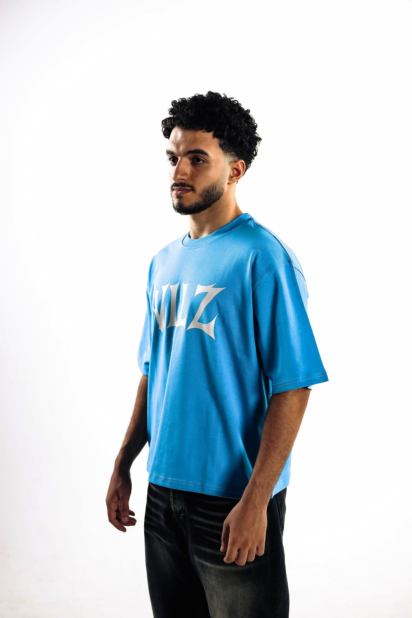 WILZ Electric Blue Box-Fit Tee