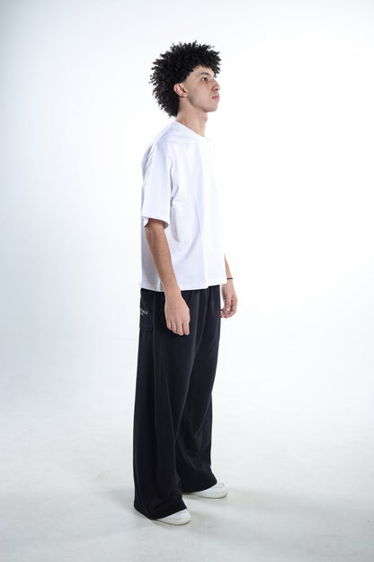 Basic White Box Fit Tee