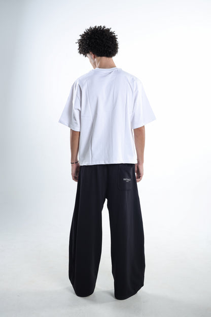 Basic White Box Fit Tee