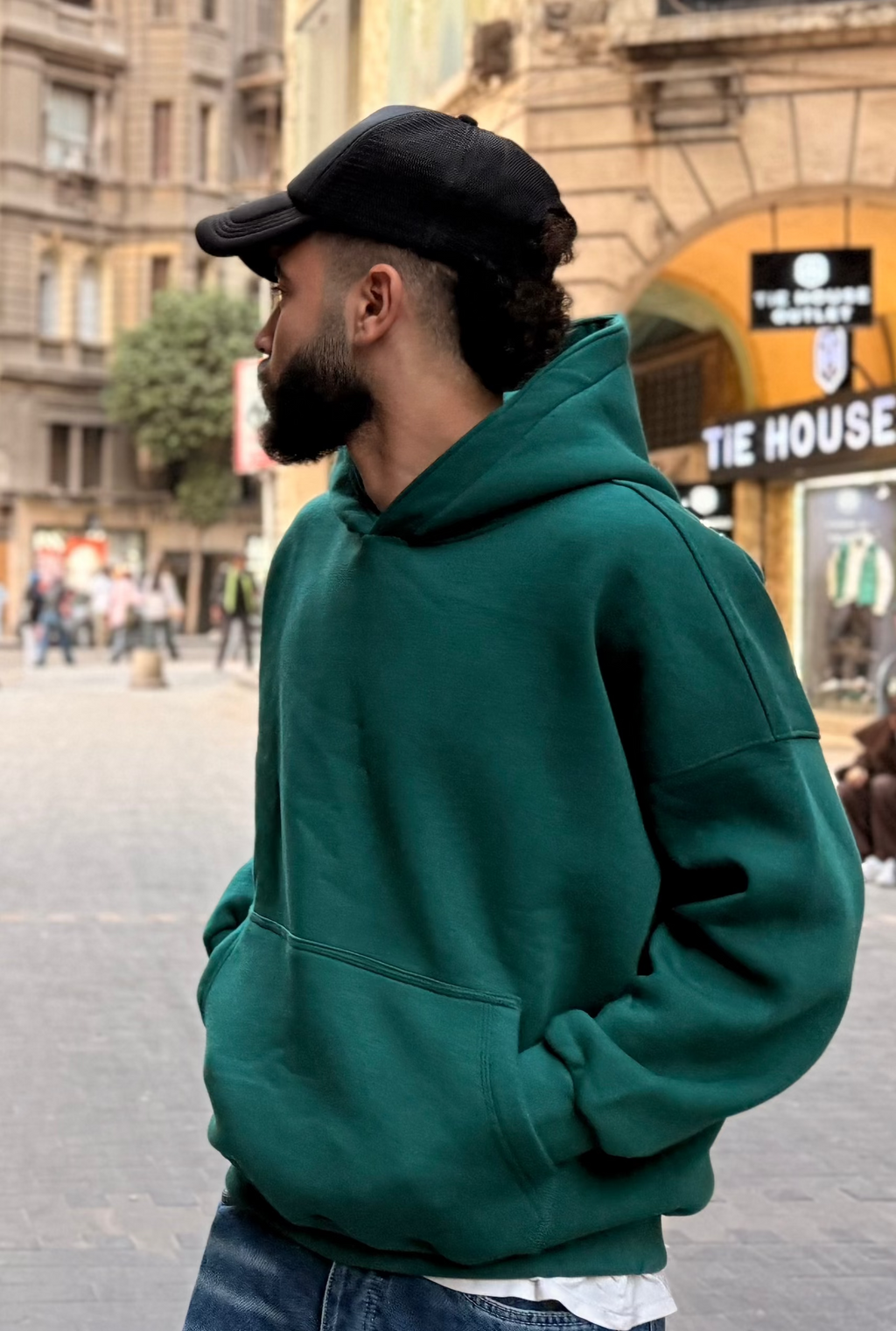 Hoodie (Deep Green)