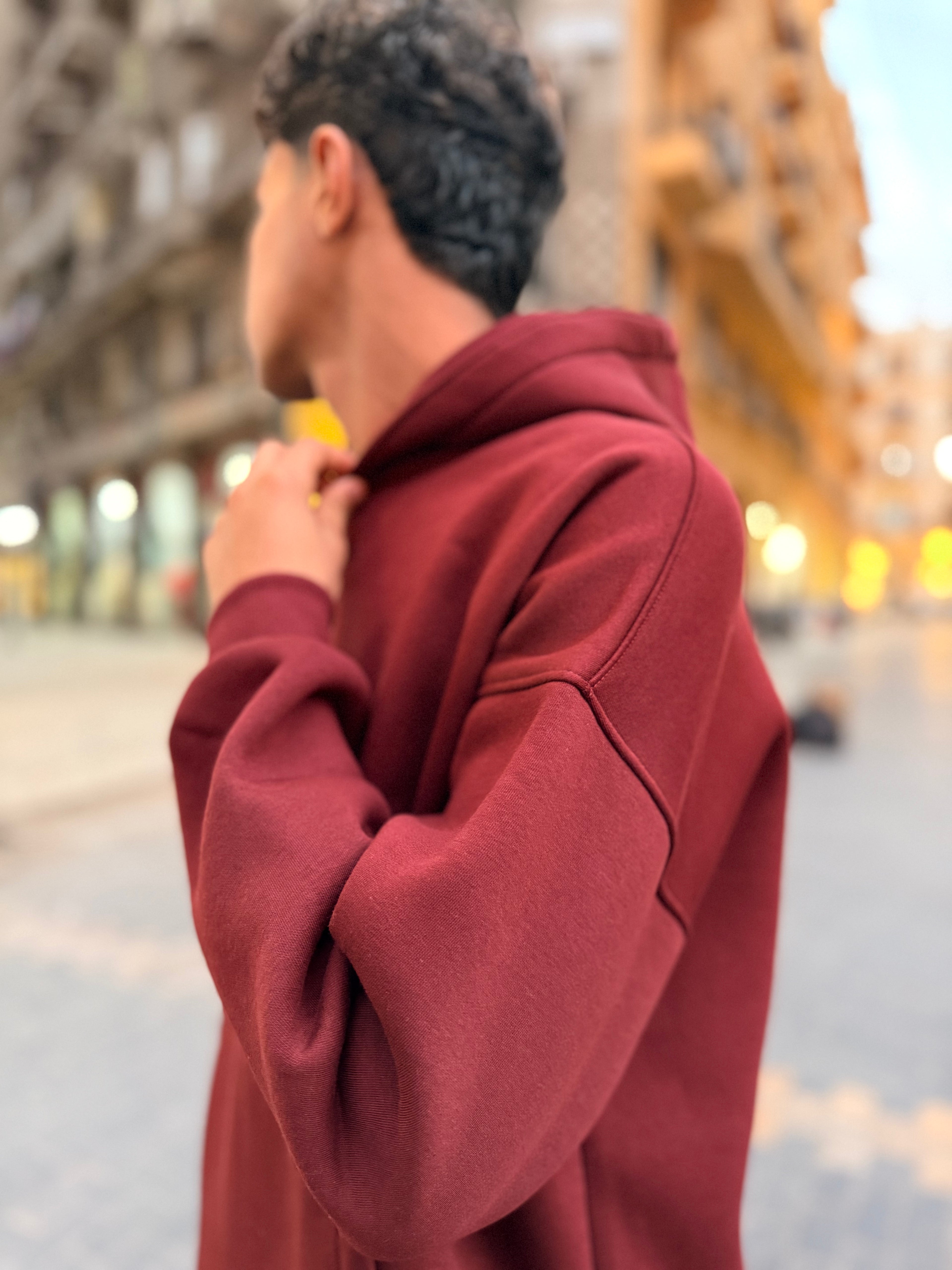 Hoodie (Burgundy)