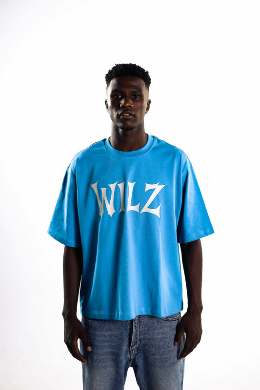 WILZ Electric Blue Box-Fit Tee