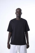 Black Boxy Oversized Basic T-Shirt