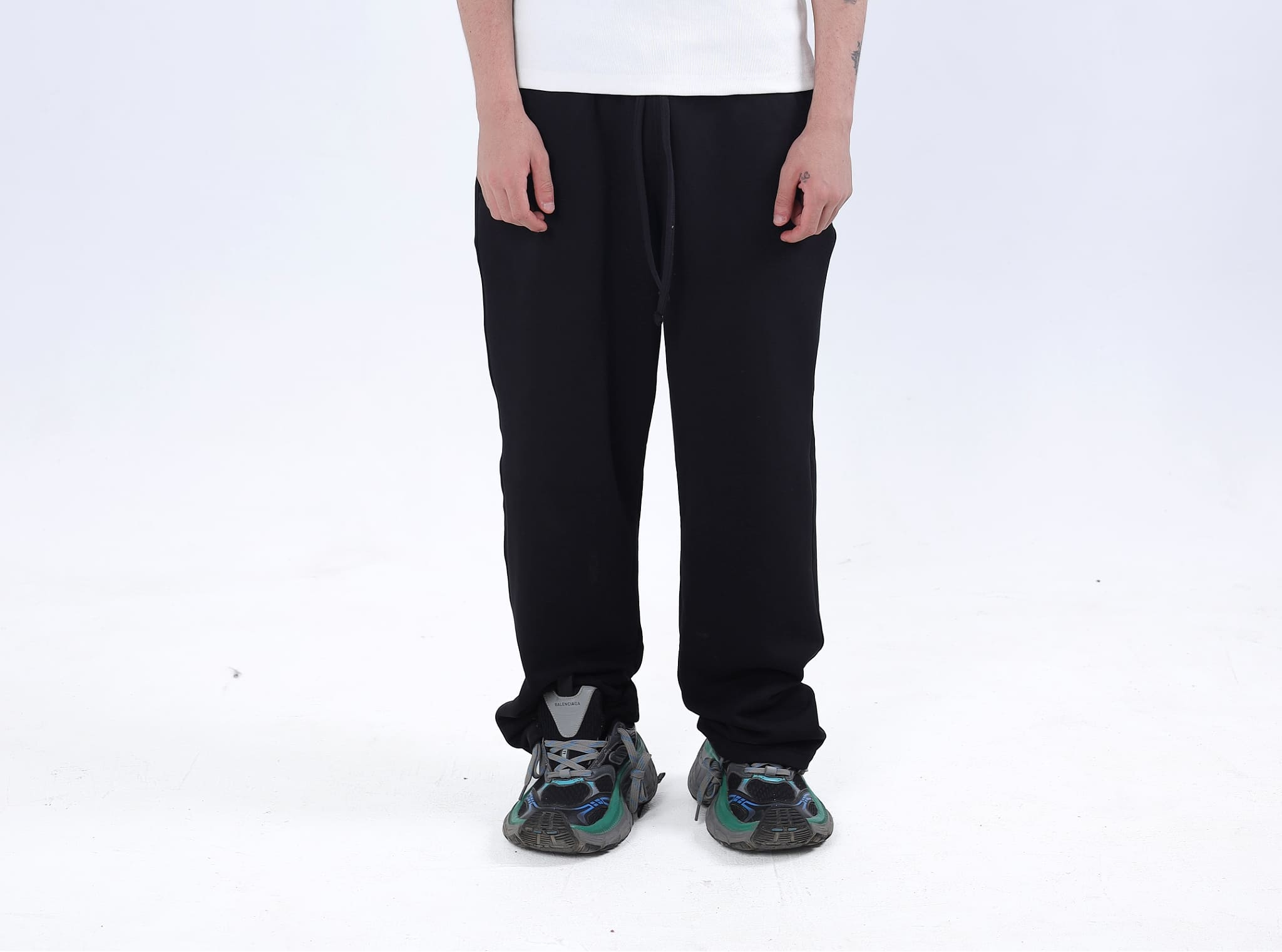 Black Oversized Sweatpants